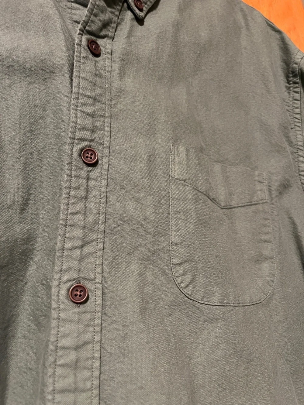 J. Crew Slim Untucked Olive Shirt